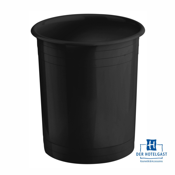 Abfalleimer 6l schwarz
